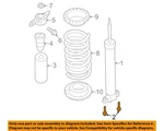 Ford Oem 13-23 Bronco Sport Shocks Components-shock Lower Bolt W718772S439 New. Price: $16.99.
