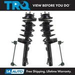 Trq 4 Piece Kit Strut & Coil Spring Assembly Sway Bar Link Lh Rh Ford Focus New. Price: $204.95.