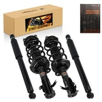 Maxpeedingrods Front Struts & Rear Shock Suspension For 2013-2015 Honda Civic New. Price: $168.65.