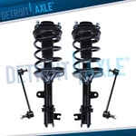 Front Struts W/coil Spring Sway Bars For 2005-2009 Kia Sportage Hyundai Tucson New. Price: $210.12.