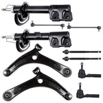 Front Shock Strut Suspension Kit For Dodge Caliber Jeep Compass Patriot New. Price: $108.50.