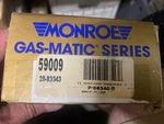 Monroe Series, PART#59009,GAS-MATIC Truck Shock Absorber, Made In Usa! New. Price: $18.90.