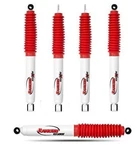 Rancho Front & Rear Shocks Plus Steering Stabilizer For 87-95 Wrangler Yj 4WD New. Price: $379.96.