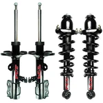 Fcs Front Struts & Rear And Coil Springs Kit For Toyota Corolla 1.8L Fwd New. Price: $232.50.