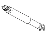 Genuine Ford Suspension Shock Absorber 8L8Z-18125-B New. Price: $59.94.