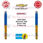 Bilstein B6 4600 Shocks Pair 0" Rear Lift For 19-23 Silverado 1500 / Sierra New. Price: $193.43.