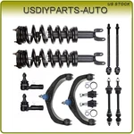 For Dodge Ram 1500 2009-12 Quick Front Struts Tie Rods Sway Bars Suspension Kit New. Price: $221.68.