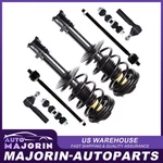 Set Of 8 For 01-10 Chrysler Pt Cruiser W/inner Outer Tierod Sway Bar Front Strut New. Price: $157.08.