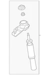 Genuine Volvo Suspension Shock Absorber 32346076 New. Price: $262.99.