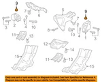 Chrysler Oem 97-10 Dakota Rear Suspension Struts Components-mount Bolt 6101761 New. Price: $19.85.