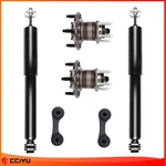 Rear Shocks Absorbers Wheel Hubs Sway Bar Links For Chevrolet Malibu 2008 - 2012 New. Price: $138.02.
