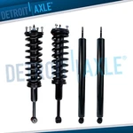 4WD Front Struts Rear Shock Absorbers Assembly Kit For 2007 - 2020 Toyota Tundra New. Price: $209.63.