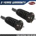 Pair Front Shock Struts Assys W/electric Sensor For Jaguar Xjr X351 Awd 13-19 New. Price: $160.33.