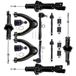 Front Rear Shock Absorbers Assembly & Sway Bars For 1996-2000 Honda Civic 1.6L New. Price: $126.70.
