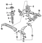 Genuine Mazda Strut E026-34-900D New. Price: $30.15.
