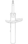 Genuine Gm Front Passenger Side Suspension Strut 84651493 New. Price: $127.40.