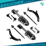 For Nissan Sentra 1.8L 02-06 Front Strut Lower Control Arm Ball Joints Sway Bar New. Price: $185.06.
