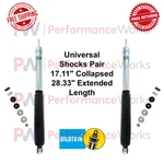 Bilstein B8 5125 Monotube Gas Pressure Smooth Body Shocks Pair Universal Fit New. Price: $223.96.