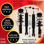 Monroe Oem Front Struts & Rear Shocks W/ Sway Bar 2013-2019 Lincoln /ford New. Price: $531.00.