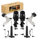 Maxpeedingrods Front Rear Struts Control Arms 2013 2014-2020 Ford Fusion Fwd New. Price: $357.80.