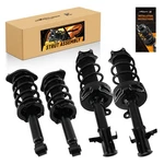 Set Front-rear Quick Complete Strut And Coil Spring For 2012-2014 Honda Cr-v Fwd New. Price: $217.00.