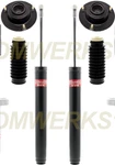 Kyb Front Shocks Strut Mounts & Boots Kit Bmw 2002TII 1602 E6 E10 66 - 76 New. Price: $296.35.