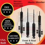Monroe Oem Front & Rear Shocks For 1959-1960 Mercury Monterey Lifetime Warranty New. Price: $187.39.