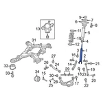 For Dodge Durango 2021-2026 68531701AB Rear Suspension Shock Absorber New. Price: $465.85.
