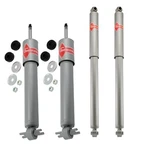 Front & Rear Shock Absorbers Kyb Gas-a-just For Mazda B2300 B2500 B4000 Rwd New. Price: $238.95.