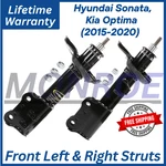 Monroe Oem Front Strut For 2015-2020 Hyundai Sonata Kia Optima Lifetime Warranty New. Price: $207.99.