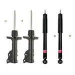 Kyb Excel-g Front And Rear Struts Shocks Absorber Kit For Honda Civic 06-11 New. Price: $298.95.