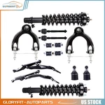 Front For 1992-1995 Honda Civic Complete Struts Sway Bar Control Arm 12 Pcs New. Price: $208.35.