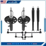 8PCS Front Rear Shock Absorbers Sway Bar Links Kit Ford Taurus Lincoln Mks New. Price: $125.41.