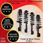 Gabriel Oem Front & Rear Struts Assembly 2004-2008 Suzuki Forenza Reno 2.0L New. Price: $530.20.