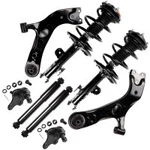 Complete Front Rear Struts & Shock Lower Control Arm For Toyota RAV4 2006-2012 New. Price: $245.43.