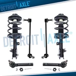 Front Strut Shocks Sway Bar Link Outer Tie Rod Kit For 2004 - 2009 Nissan Quest New. Price: $208.56.