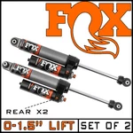 Fox Elite 2.5 Adjustable Rear Reservoir Shocks Fit 18-26 Wrangler Jl 0-1.5" Lift New. Price: $1449.95.