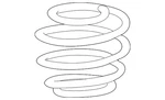 Genuine Honda Spring L Front 51406-TBA-A02 New. Price: $41.56.