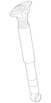 Genuine Mazda Suspension Shock Absorber GJY9-28-910A New. Price: $128.72.