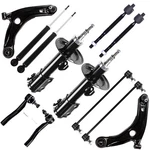 For 2006-2015 Toyota Yaris Front Rear Struts Shocks Control Arm Tie Rod Sway Bar New. Price: $159.27.