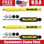 Front Rear Monroe Shock Absorber 4X For 1975-1989 Dodge D100 New. Price: $157.19.