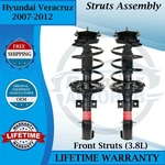 Monroe Oem Front Struts For 2007-2012 Hyundai Veracruz 3.8L Lifetime Warranty New. Price: $349.66.