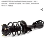 Gabriel Ultra Ready Mount Struts New. Price: $225.00.