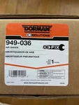 Air Shock Absorber Dorman 949-036 New. Price: $140.00.