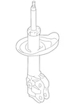 Genuine Subaru Strut 20310FL01B New. Price: $149.90.