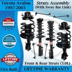 Monroe Oem Front & Rear Struts W/sway Bar Links For 1997-2003 Toyota Avalon New. Price: $470.33.