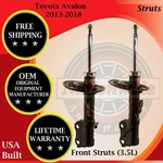 Kyb Oem Front Struts For 2013-2018 Toyota Avalon 3.5L Lifetime Warranty New. Price: $253.00.