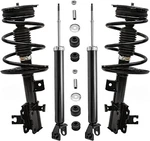 Rear Shocks Absorbers For 2013 - 2018 Nissan Altima Front Struts W/coil Spring New. Price: $165.99.