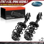 2X Front Complete Strut & Coil Spring Assy Subaru Forester 2017-2018 H4 2.5L New. Price: $179.99.