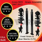 Monroe Oem Front Struts & Rear Shocks For 2007-2013 Acura Mdx Lifetime Warranty New. Price: $479.40.